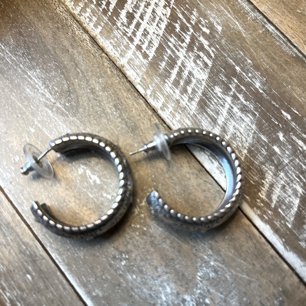 Brighton Hoops w/ 5 clear stones